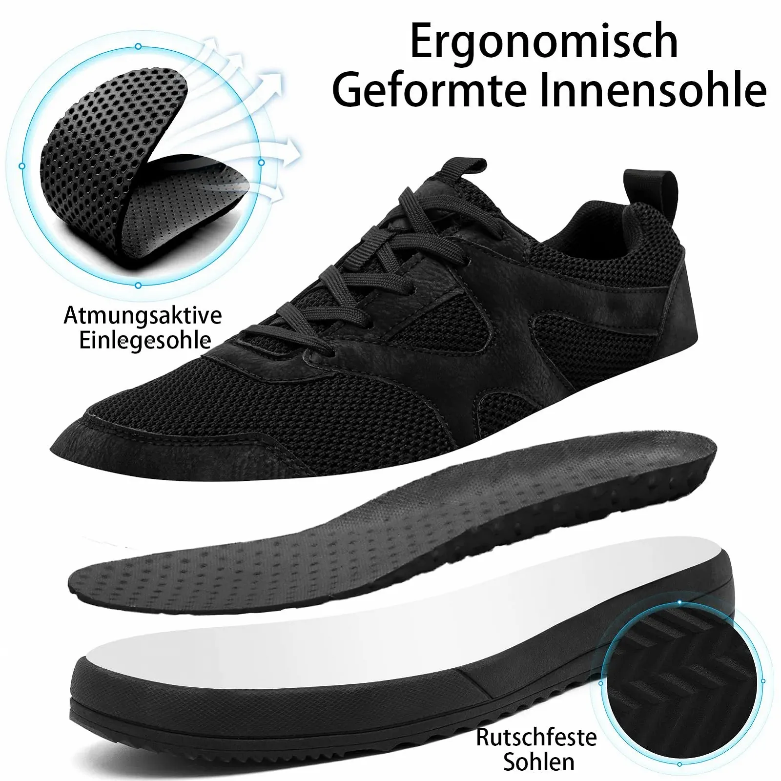 Мужские кроссовки QIJGS, фото №2