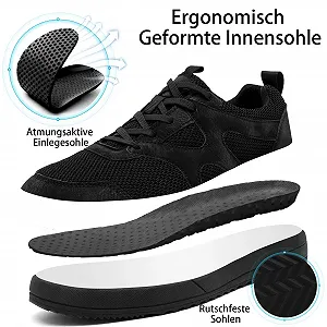 Мужские кроссовки QIJGS для бега, спорта, пеших прогулок, тенниса, легкие, для фитнеса, бега трусцой, ходьбы synthetic.ua - Фото 1