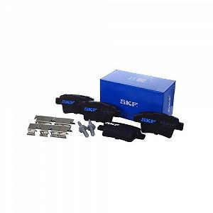 Комплект тормозных колодок SKF VKBP 90088 для CITROËN PEUGEOT, задняя ось - Фото 1