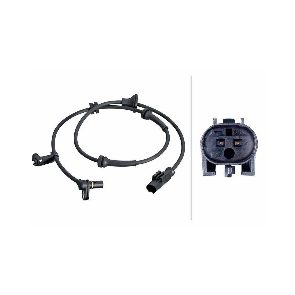 Датчик частоты вращения колеса HELLA 6PU 358 251-101 для CITROËN PEUGEOT TOYOTA, фото №1