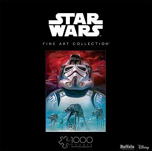 Пазл Buffalo Games Star Wars Fine Art AT-AT Pilot 1000 элементов synthetic.ua - Фото 1