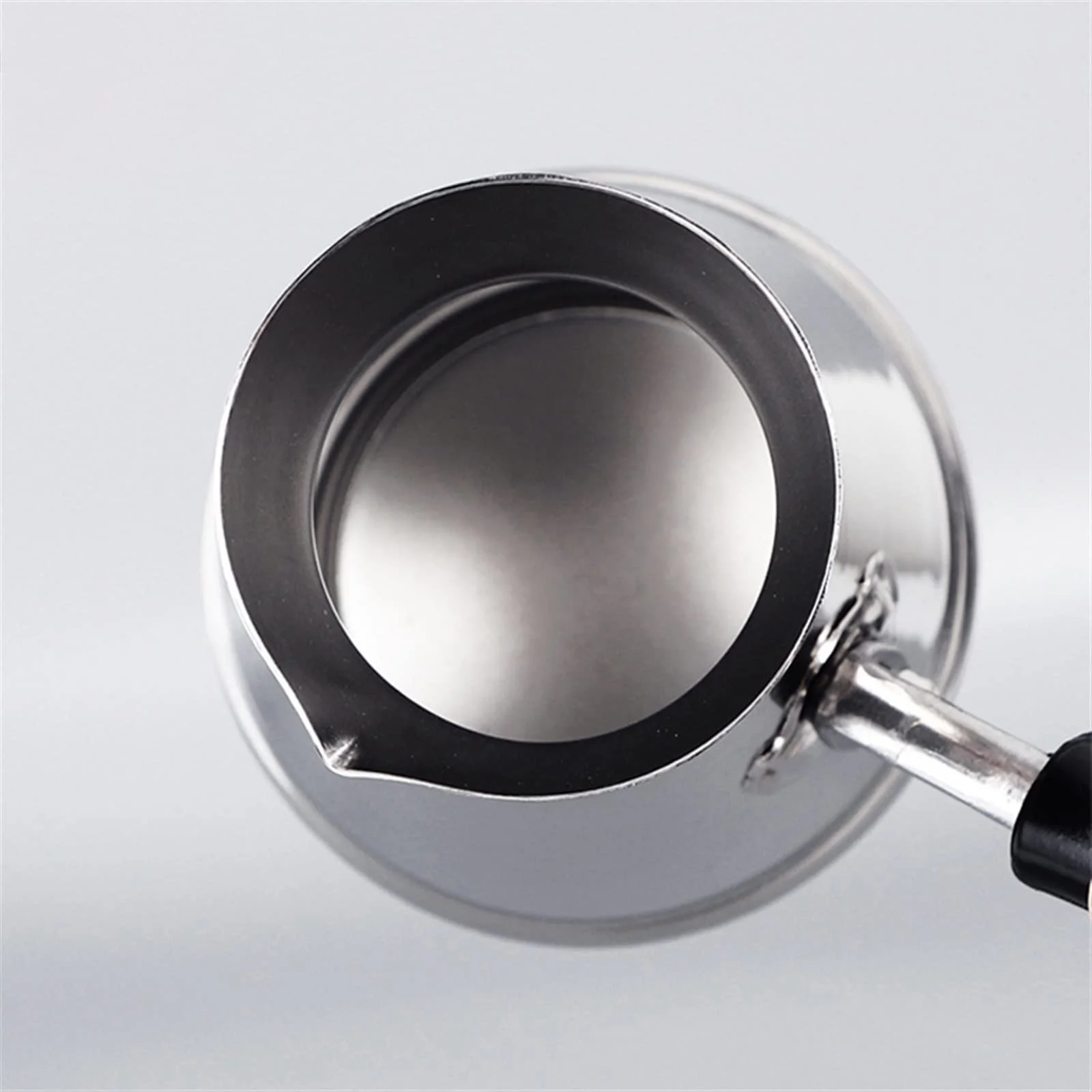 Замінний кавник Ручної роботи Квіткова чашка Нержавіюча сталь Кавник з довгою ручкою, фото №2