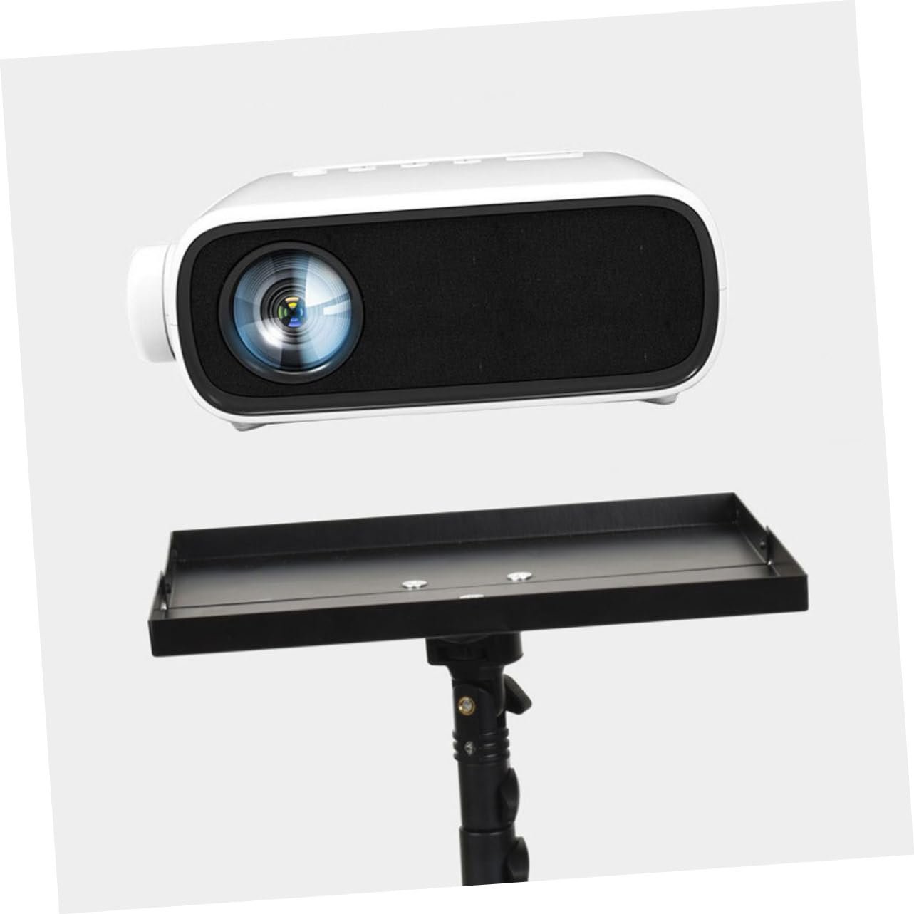 Тримач для проєктора, багатофункціональний, складаний, металевий, сумісний з різними моделями штативів, портативний, універсальний, фото №5