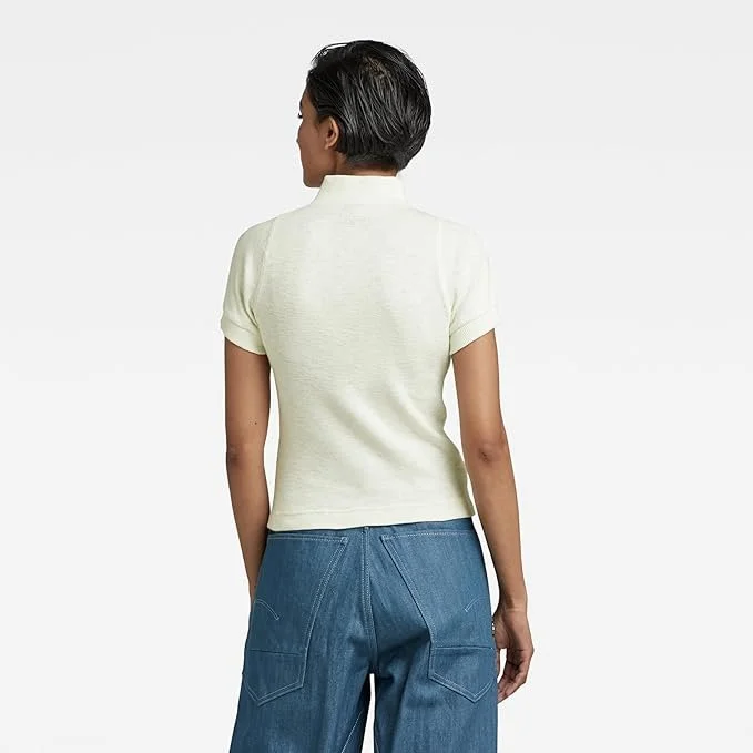 Женский топ G-Star RAW Cycling Ultra Slim Zip Top - L, фото №3