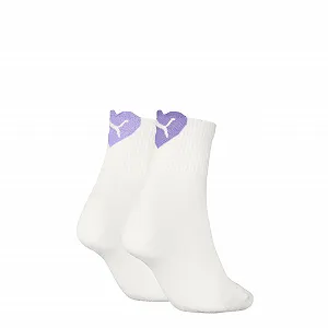 Носки PUMA Heart Logo Short (2 пары) synthetic.ua - Фото 1