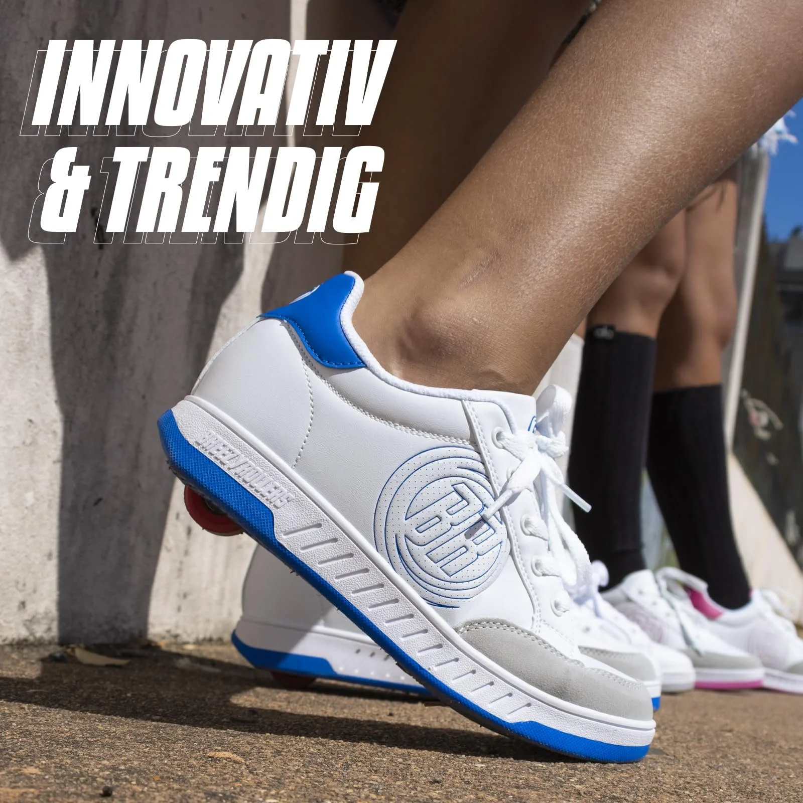 Кроссовки на колесиках BREEZY ROLLERS Детские, Роликовые кроссовки, для детей, Запатентованная система Click, фото №2 Кроссовки на колесиках BREEZY ROLLERS Детские, Роликовые кроссовки, для детей, Запатентованная система Click, фото №2