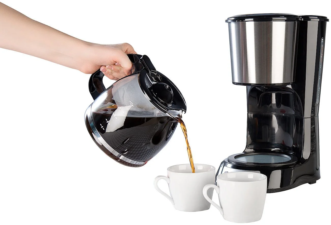 Программируемая фильтровая кофеварка Rosenstein & Söhne KF-315 12 чашек 1000 Вт, фото №2