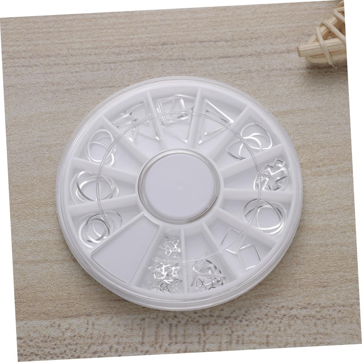 Набор 3шт 12 Дизайн для ногтей Украшение для ногтей для боди-арта DIY Аксессуары для ногтей Блестки для ногтей Стразы для ногтей Серебро, фото №4