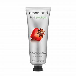 Крем для рук Greenland Клубника, Черный-Лайм Зеленый - Фото 1