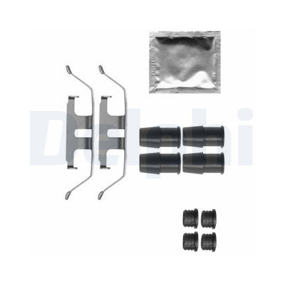 Монтажний комплект гальмівних колодок DELPHI LX0578 для BMW задній/передній, фото №1