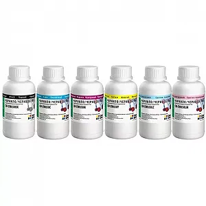 Комплект чернілу CW EPSON TX650 BK/S/LC/LM/M/Y (CW-EW650SET02) 6*200г - Фото 1