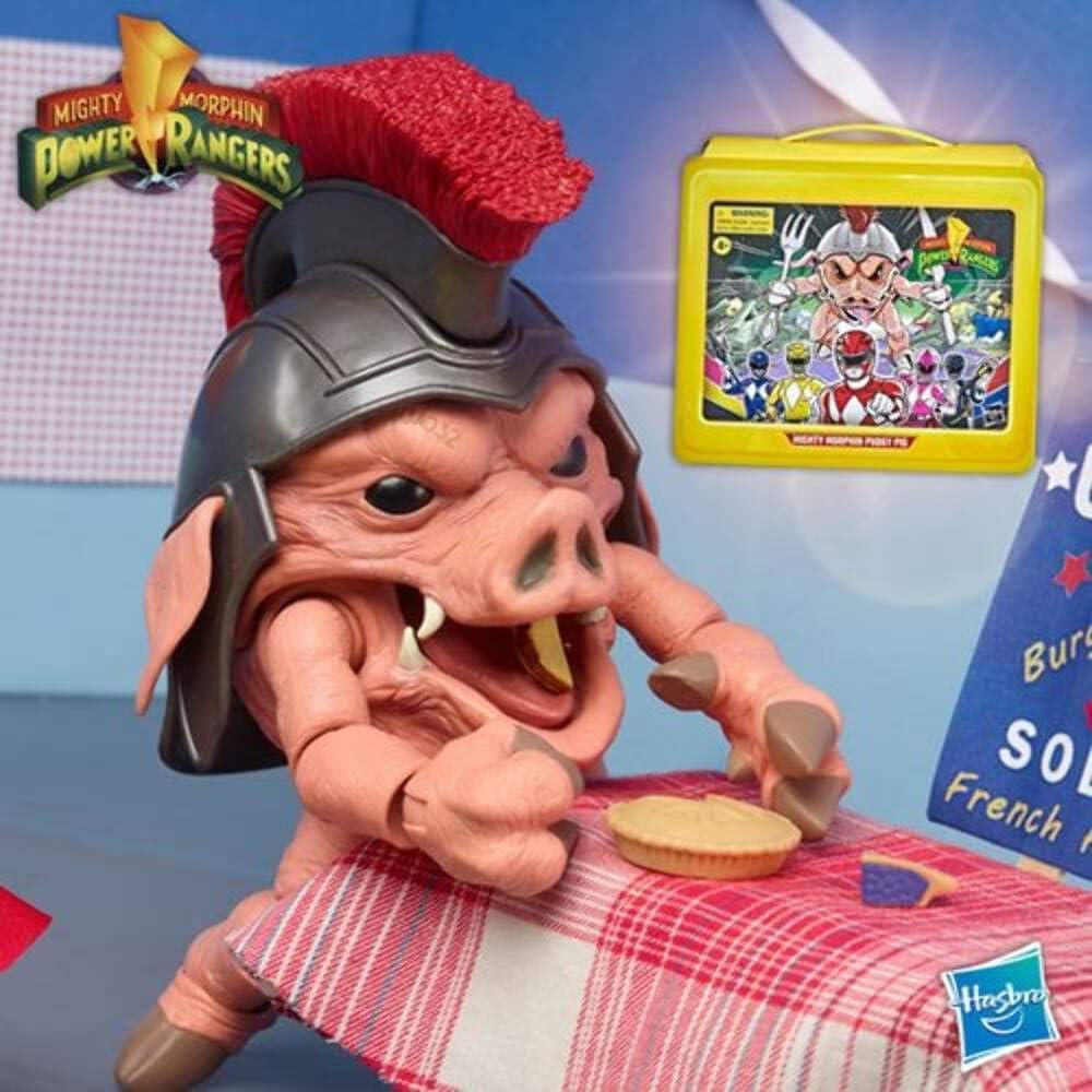 Фигурка Power Rangers Lightning Collection Mighty Morphin Pudgy Pig 15 см в упаковке ланч-бокса, фото №5