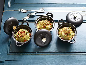 Чавунна Staub Mini Casserole Dish 40501-020-0 12 см Чорний synthetic.ua - Фото 1