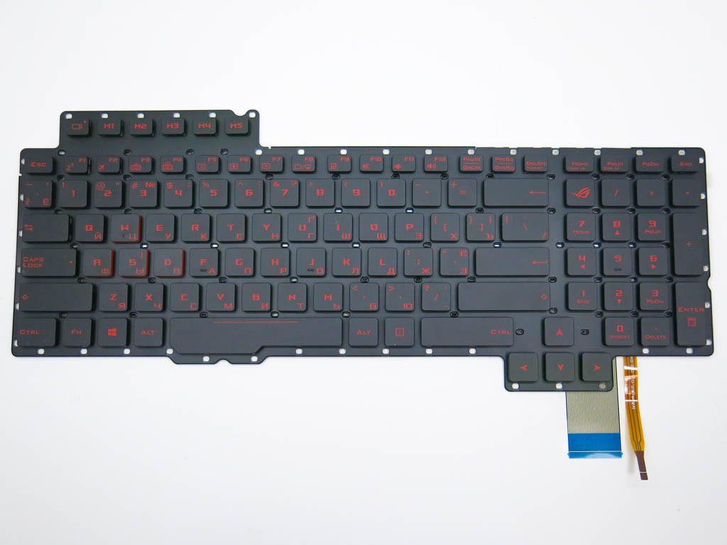 Клавиатура для ноутбука ASUS G752 G752VL G752VT G752VY подсветка ориг, фото №1