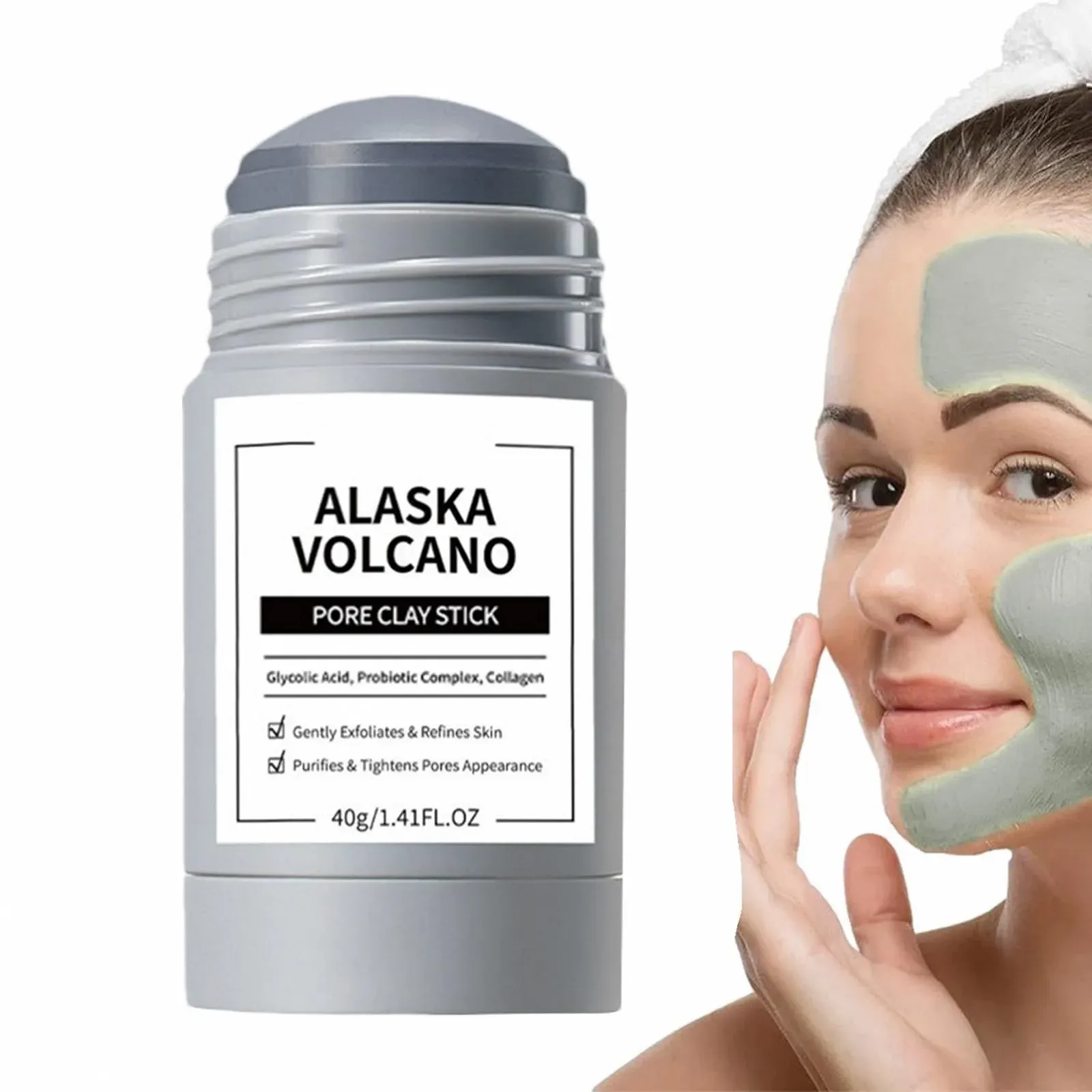 Маска для обличчя Aceirropy Clean Face Mud, що зменшує жирний блиск, глиняна, фото №7