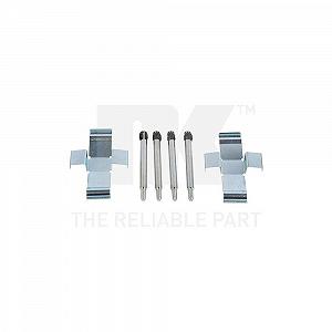 Комплект аксесуарів, гальмівні колодки NK 7999913, передній міст - Фото 1