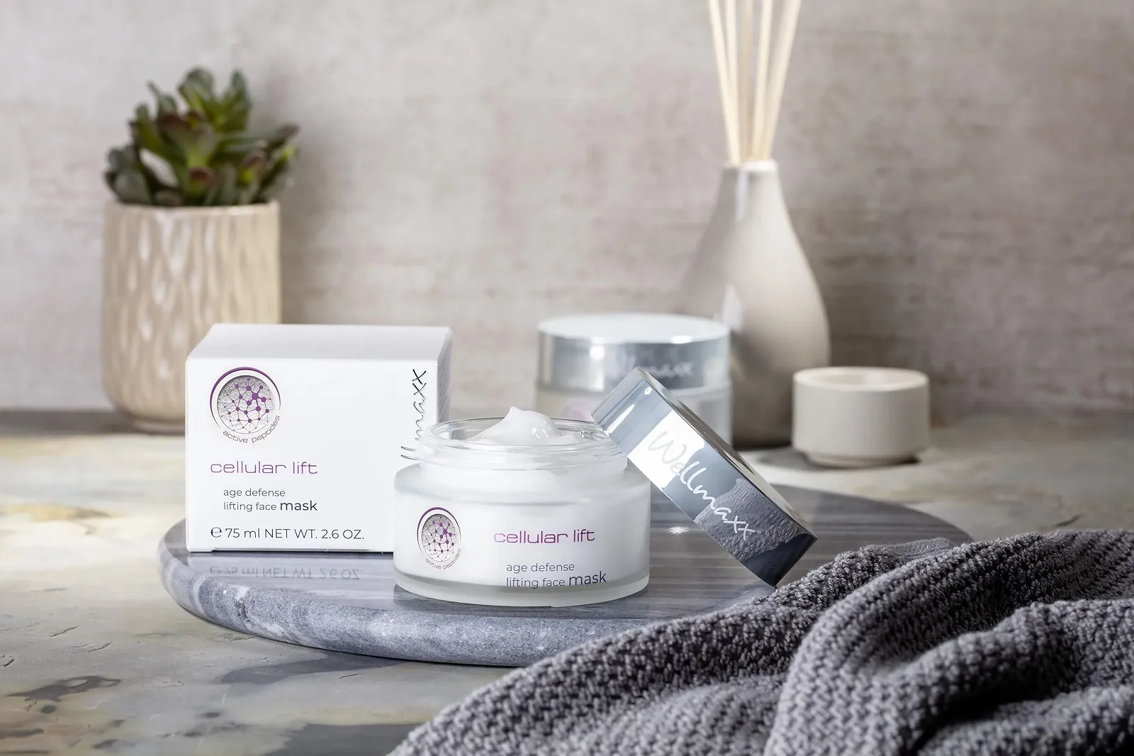 Маска для обличчя WELLMAXX Cellular Lift Age Defense Lifting - Живильна, фото №4 Маска для обличчя WELLMAXX Cellular Lift Age Defense Lifting - Живильна, фото №4