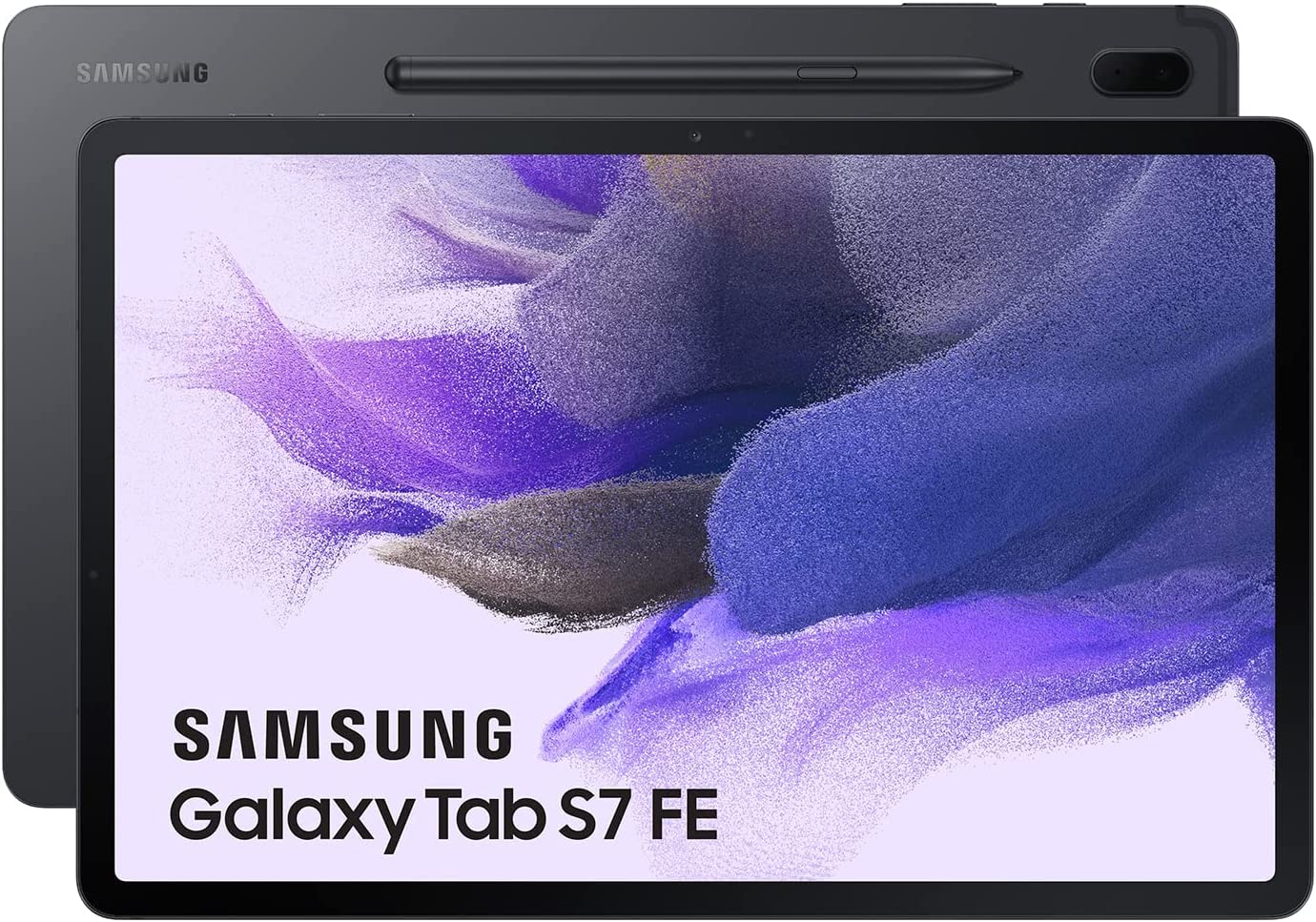 Планшет Samsung Galaxy Tab S7 FE 12.4 дюйма Wi-Fi 6 ГБ RAM 128 ГБ Пам'ять Android Чорний Іспанська Версія, фото №1
