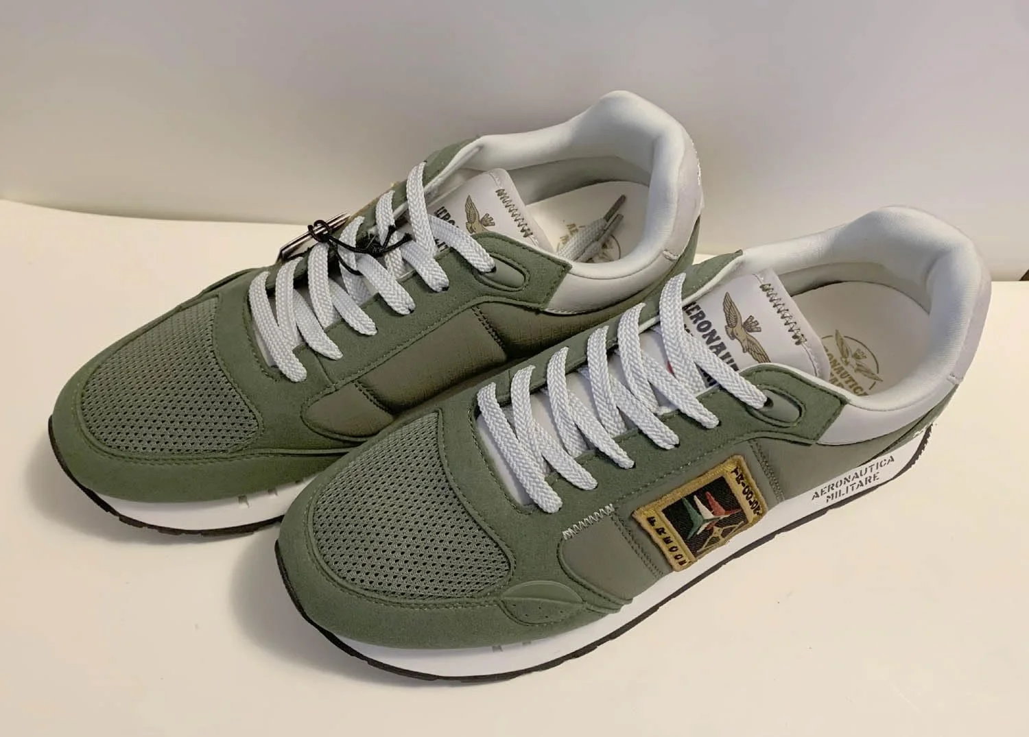 Кросівки Aeronautica Militare Verde US25AR01 251SC292CT3331 Зелений, фото №3