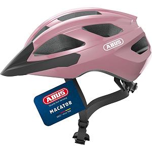 Шолом ABUS Macator Road S Shiny Pink - Фото 1