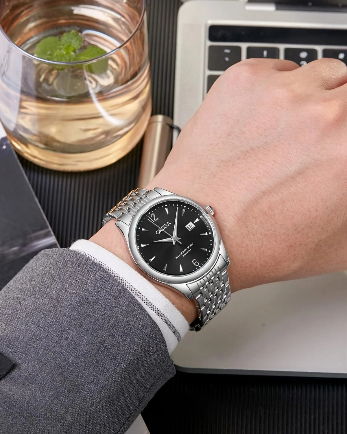 Чоловічий годинник CIVO Класичний Діловий Водонепроникний Аналоговий, фото №8 Чоловічий годинник CIVO Класичний Діловий Водонепроникний Аналоговий, фото №8