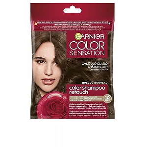 Шампунь-фарба Garnier Color Retouch Напівстійка Фарба для волосся Світло-коричневий - Фото 1