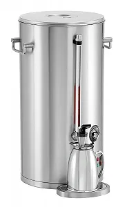 Кофеварка Bartscher Silver 1300 для общественного питания Серебристая synthetic.ua - Фото 1