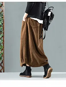 Спідниця Осіння Зимова Вельветова synthetic.ua - Фото 1