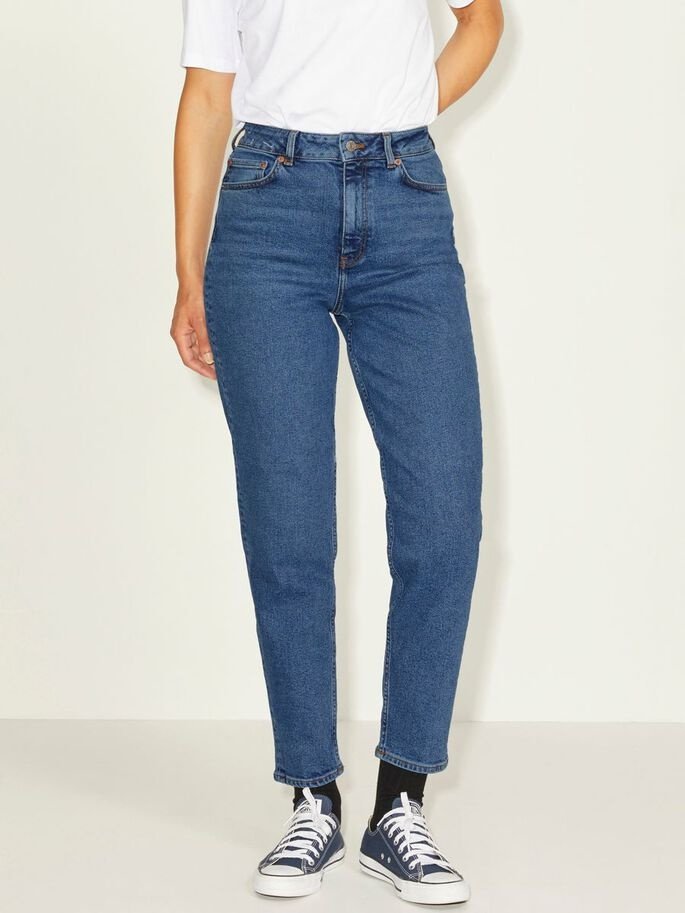 Джинсы JJXX MOM HW CC4002 NOOS XS, Medium Blue Denim, фото №1