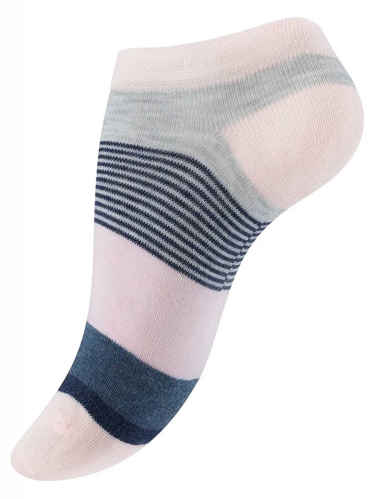 Носки Vincent Creation Женские спортивные, 8 или 12 пар, разноцветные, в полоску и горошек, фото №5