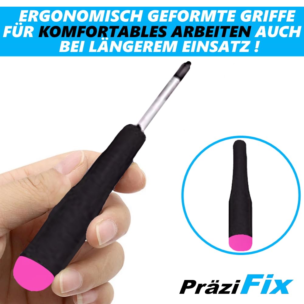 Набір викруток PräziFix Precision Torx T Professional Star Key, фото №4