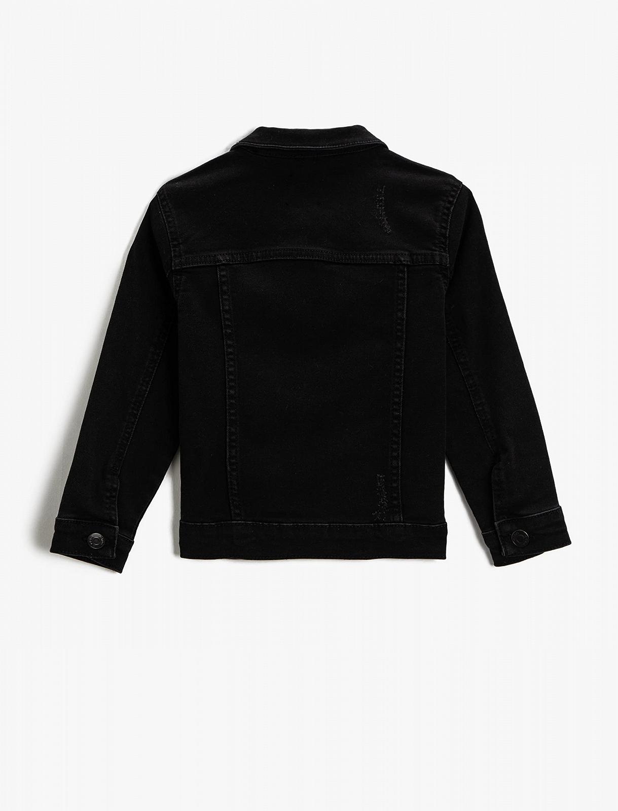 Джинсовая Куртка Koton Хлопковая, фото №3