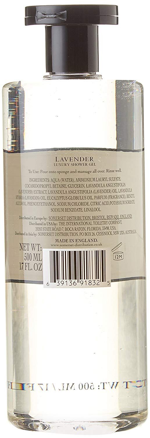 Гель для душу Naturally European LAVENDER розкішний освіжаючий 500 мл, фото №2