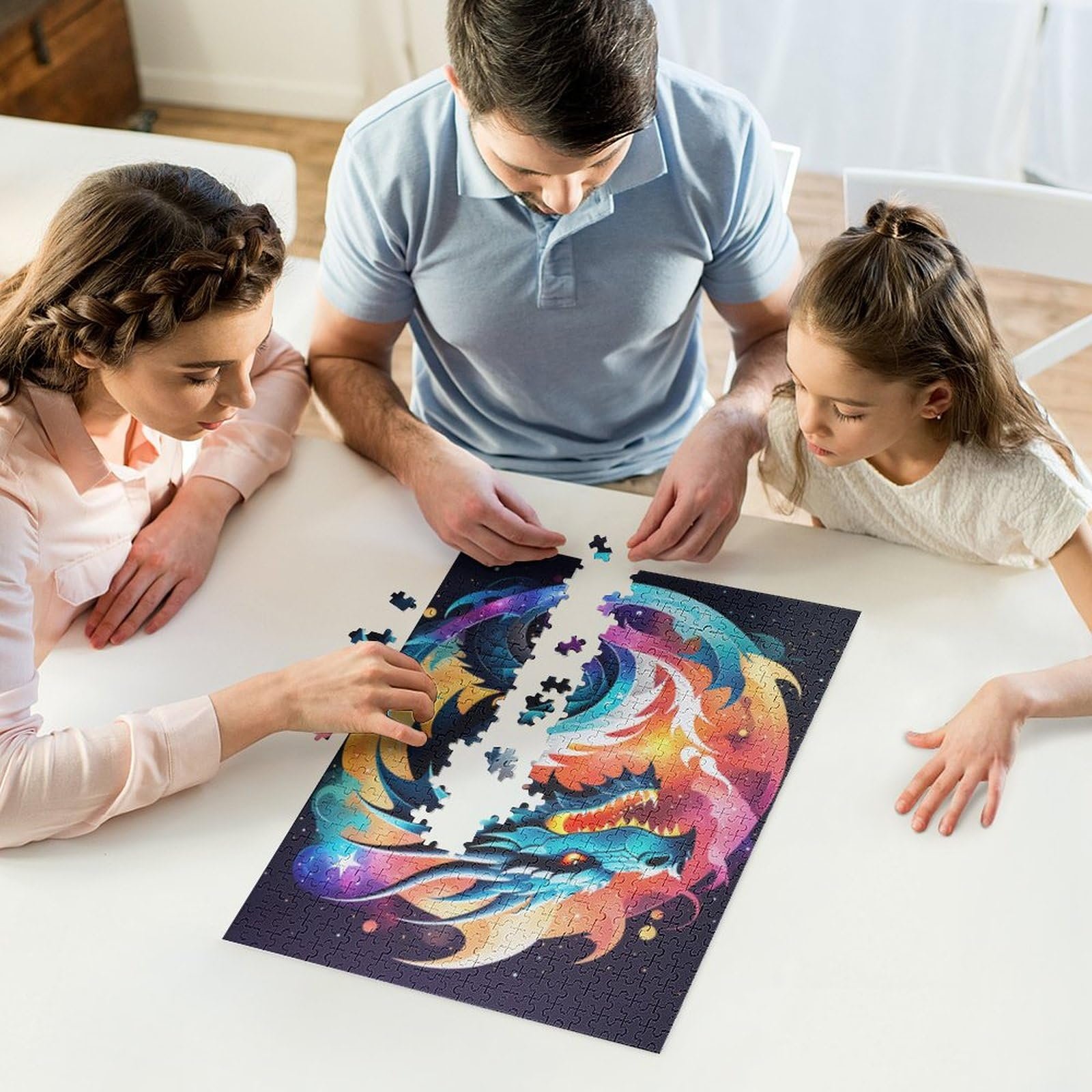 Дерев'яний пазл Dragon 500 деталей 55 x 41 см, фото №6 Дерев'яний пазл Dragon 500 деталей 55 x 41 см, фото №6