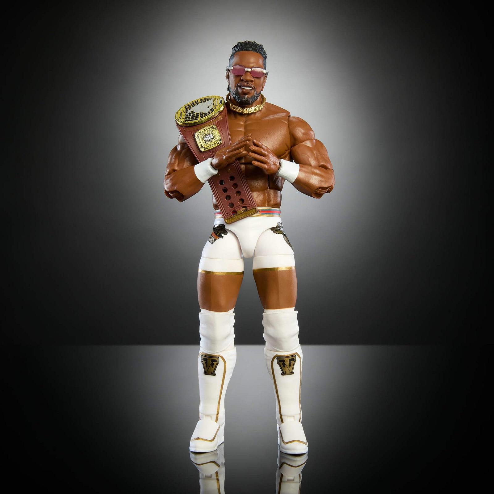 Экшн-фигурка Mattel WWE Elite Trick Williams, серия #113, 15 см, с 25 точками движения и сменными руками, разноцветная, фото №4
