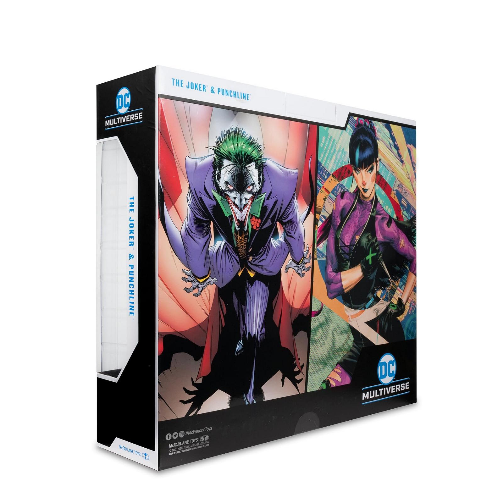 Фигурка McFarlane Toys DC Multiverse Джокер и Punchline 18 см (Набор из 2), фото №11