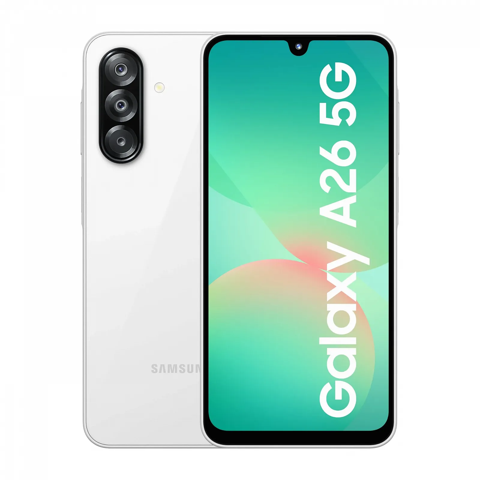 Смартфон Samsung Galaxy A26 5G 6GB 128GB FHD+ sAMOLED 50MP OIS IP67 Awesome White, фото №1