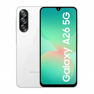 Смартфон Samsung Galaxy A26 5G 6GB 128GB FHD+ sAMOLED 50MP OIS IP67 Awesome White - Фото 1