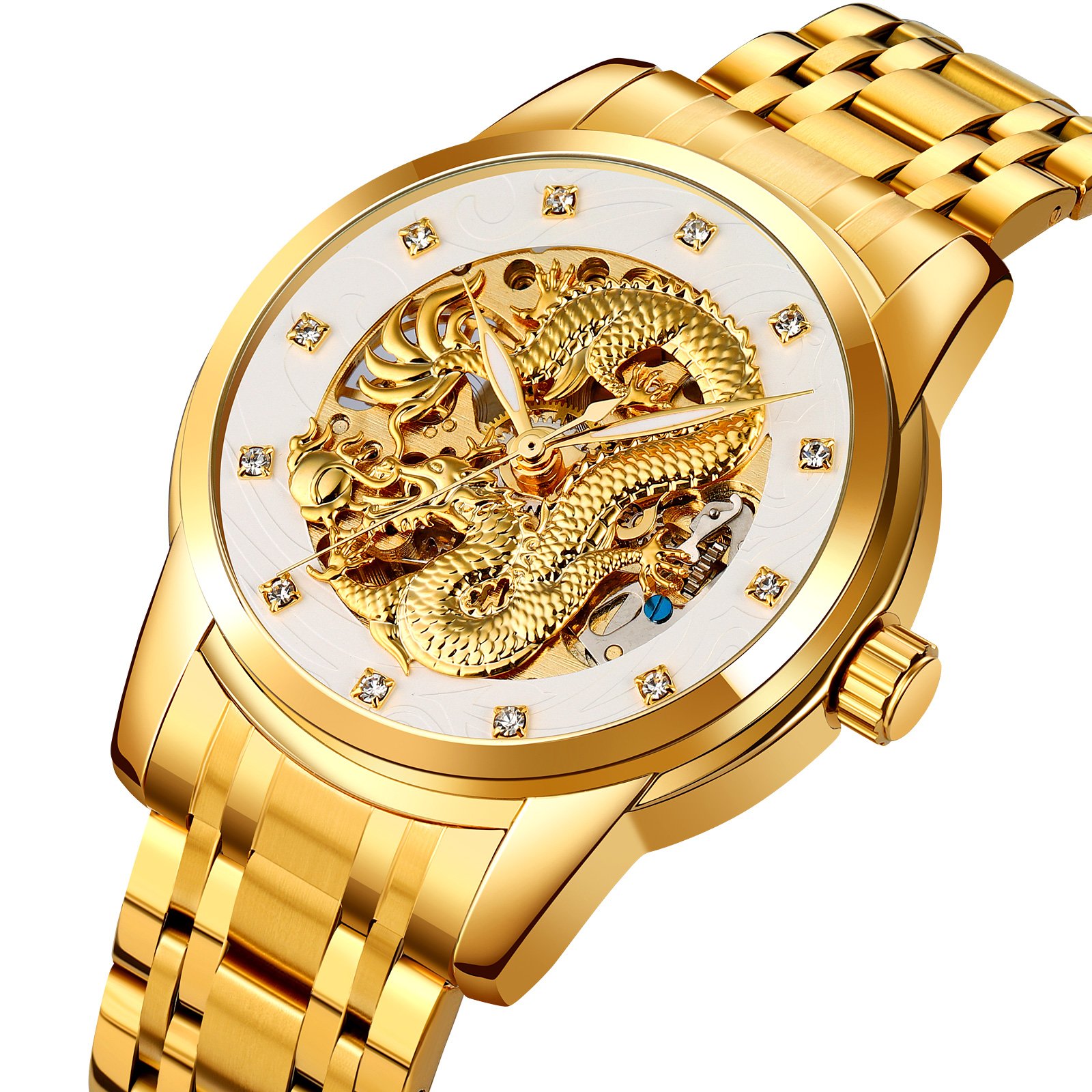 Годинник Skmei 9310GDSI Gold-Silver, фото №2
