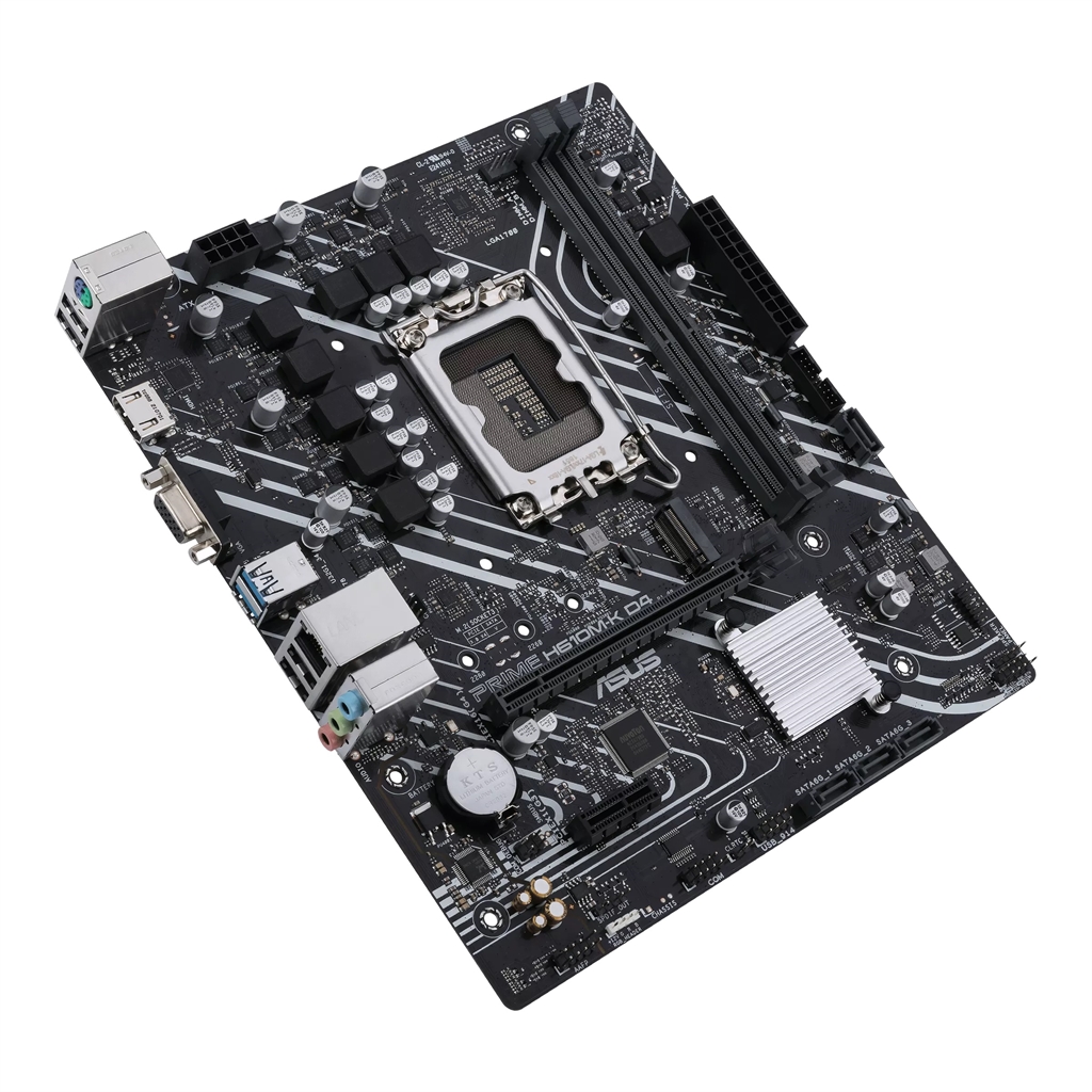 Матерінна плита Asus Prime H610M-K D4 Socket 1700, фото №5 Матерінна плита Asus Prime H610M-K D4 Socket 1700, фото №5