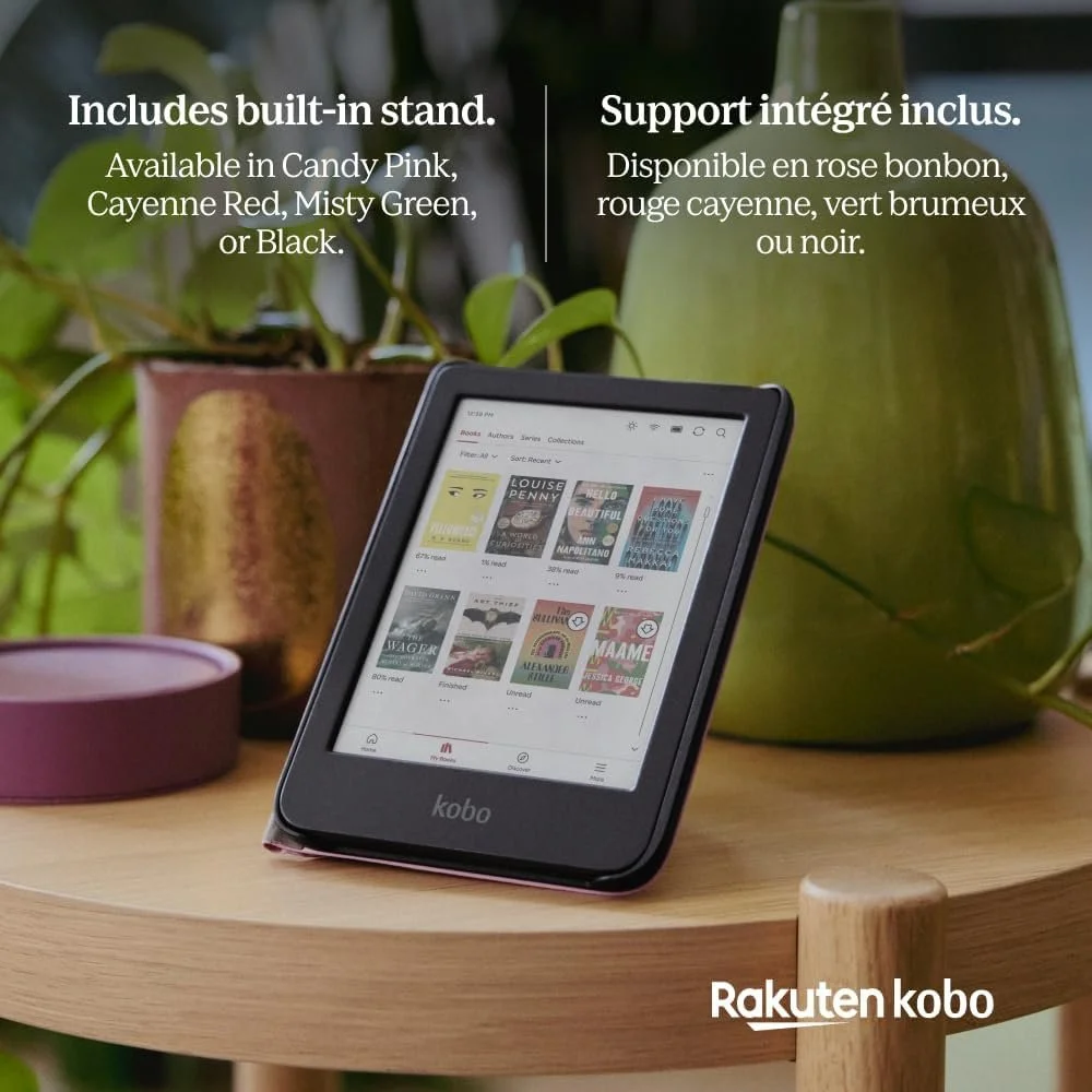 Чехол SleepCover для Kobo Clara 6" Черный, фото №4 Чехол SleepCover для Kobo Clara 6" Черный, фото №4