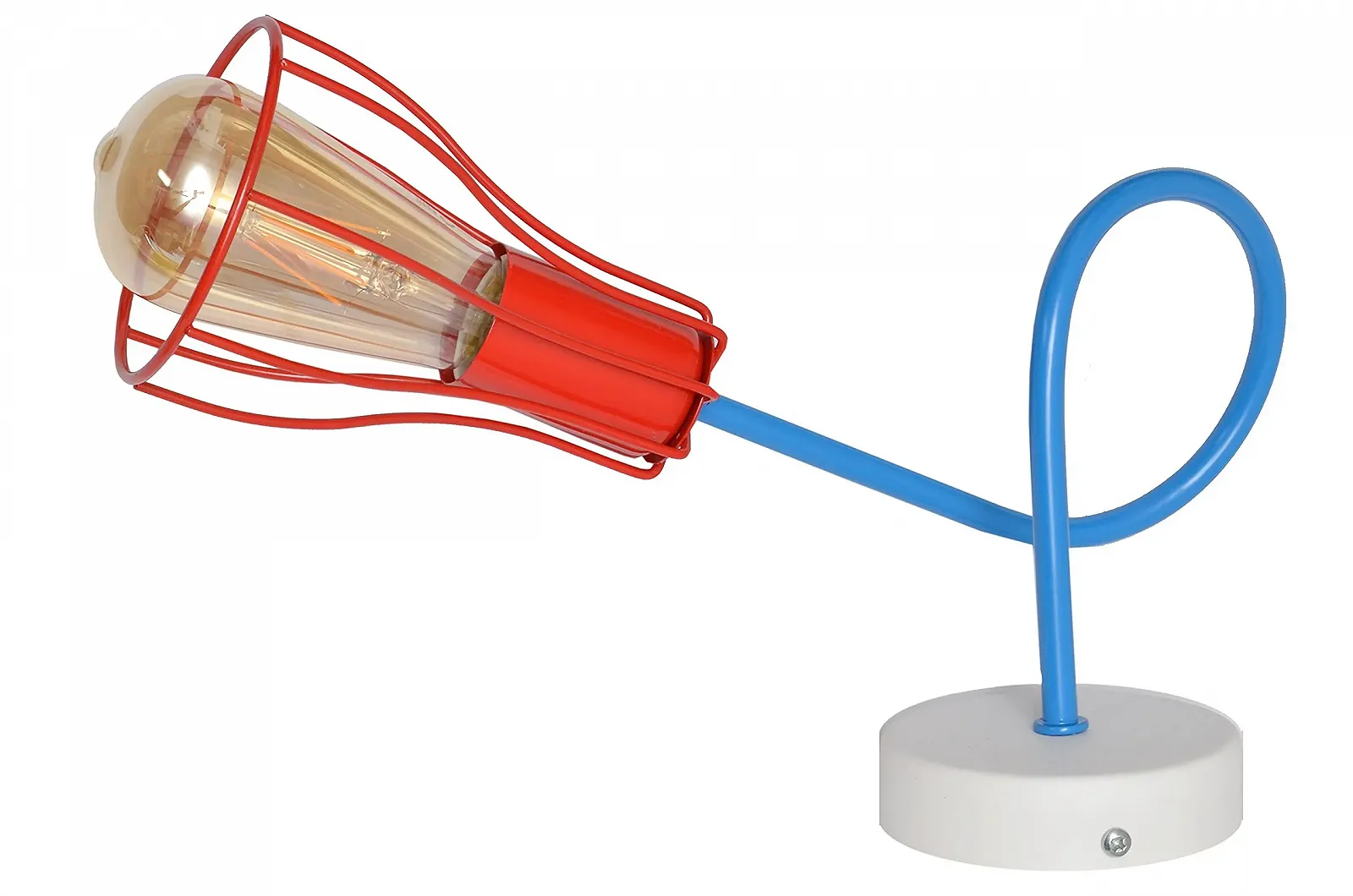 Настільна лампа Helam OXFORD 30 см Біла, Блакитна, Жовта, фото №1