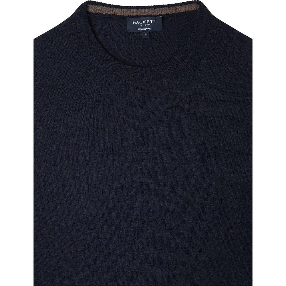 Чоловічий пуловер Hackett London Merino Cash Mix Crew, фото №4