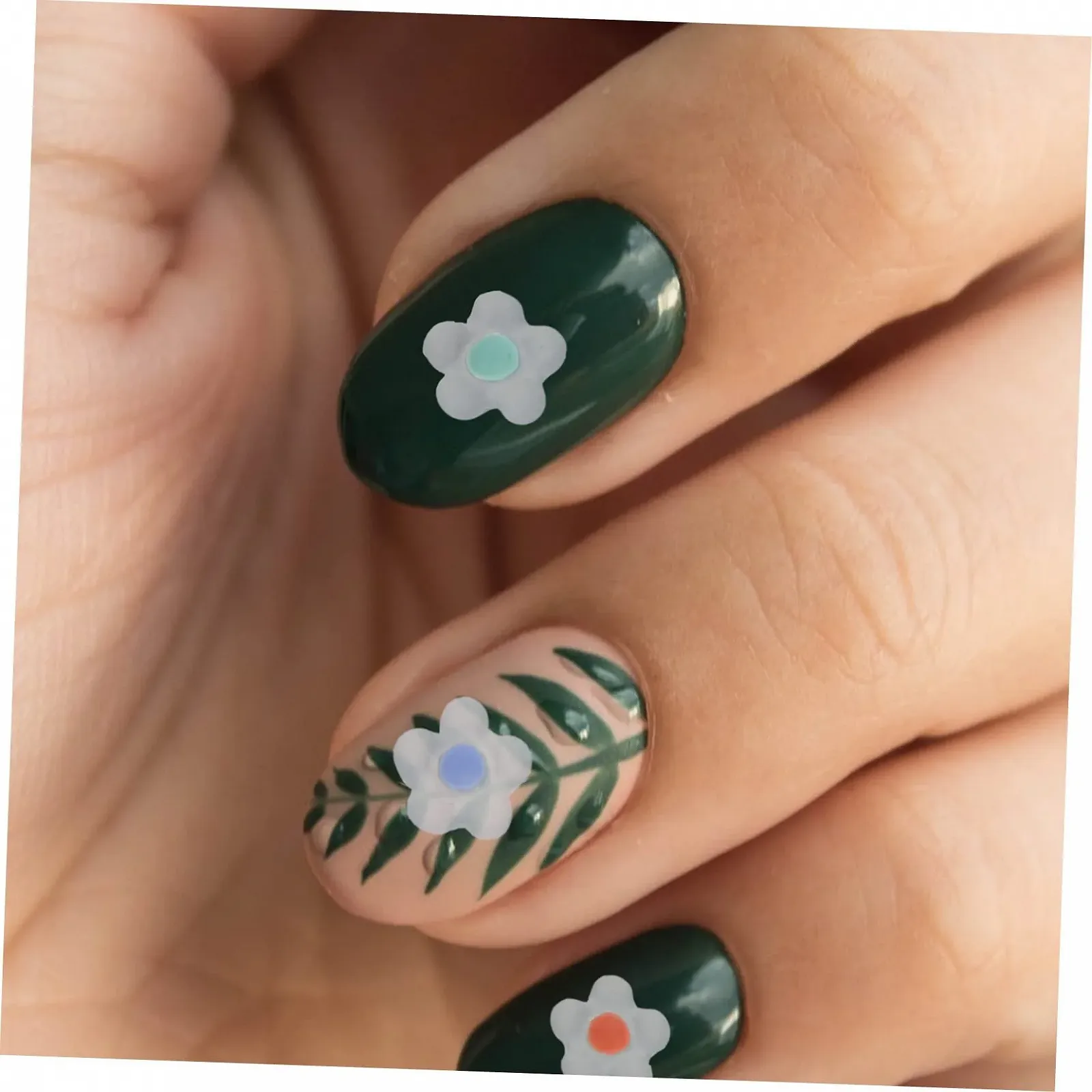 Аксессуары для ногтей Healvian, 200 шт., трехмерные, для DIY, подвески, маленькие цветы, 3D смола, фото №3