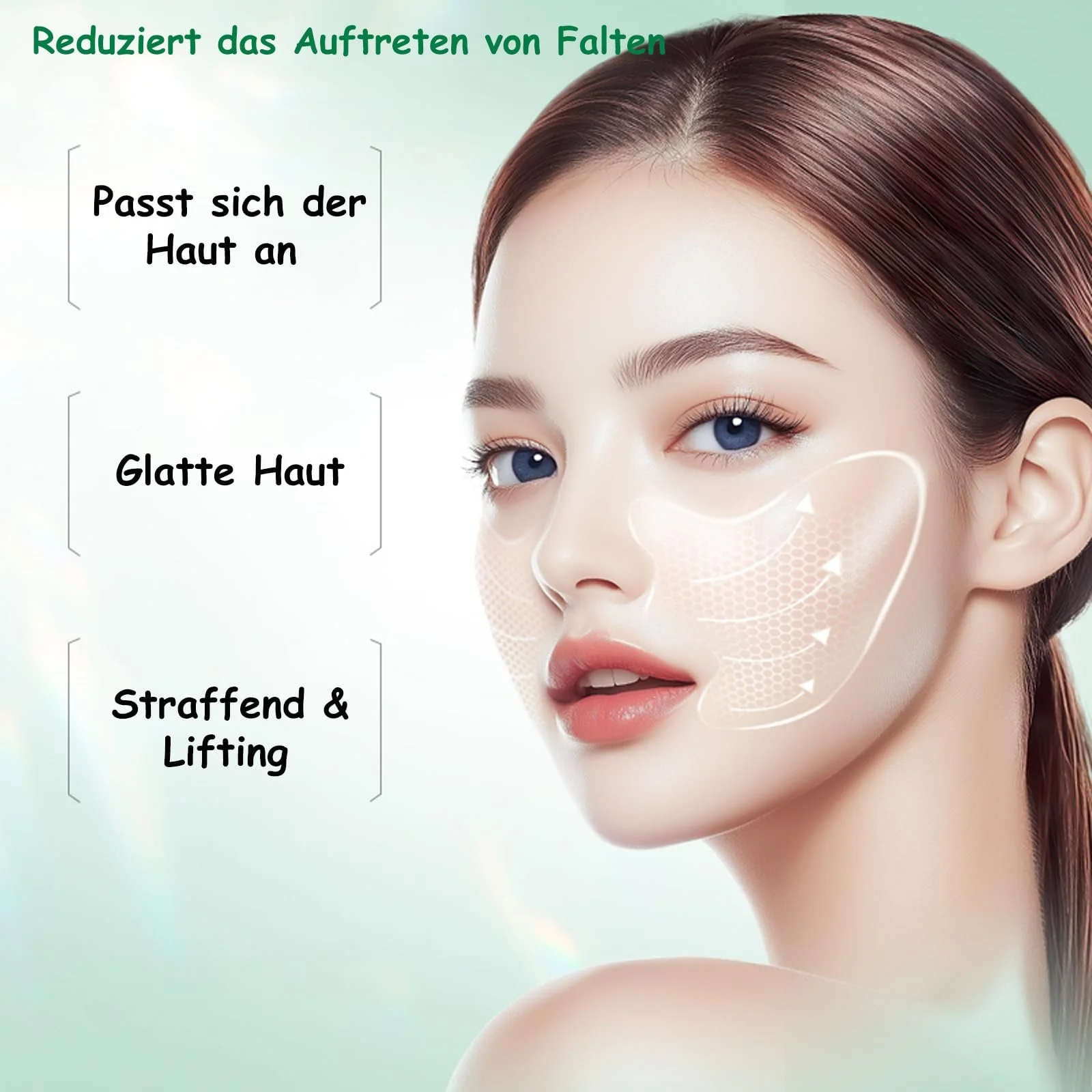 Пластирі Soleneva проти зморшок, зволожуюча колагенова маска для обличчя (8 штук), фото №2 Пластирі Soleneva проти зморшок, зволожуюча колагенова маска для обличчя (8 штук), фото №2