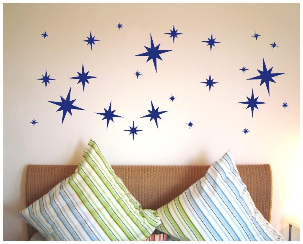 Набір наклейок на стіну Polar Star Filled Чорний, фото №2 Набір наклейок на стіну Polar Star Filled Чорний, фото №2