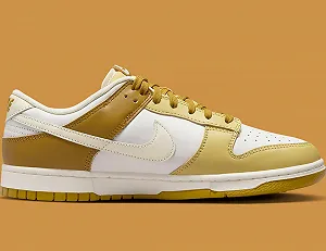 Кросівки Nike Dunk Low Retro Bronzine/Coconut Milk (FZ4042 716) synthetic.ua - Фото 1