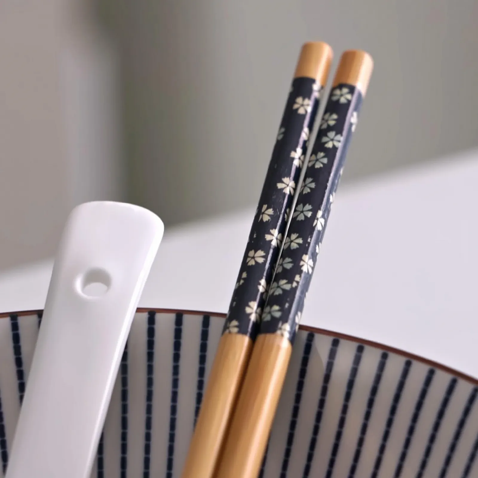 Набор: миска для ремня Hakata IBILI + ложка + 2 палочки, фарфор, фото №5