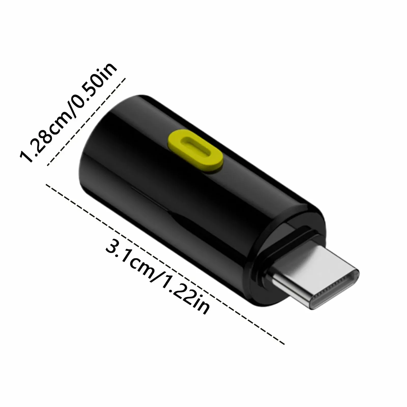 Мініатюрний LED ліхтарик з портом Type-C, компактне LED освітлення - портативний, USB-перезаряджуваний, легкий, фото №7 Мініатюрний LED ліхтарик з портом Type-C, компактне LED освітлення - портативний, USB-перезаряджуваний, легкий, фото №7