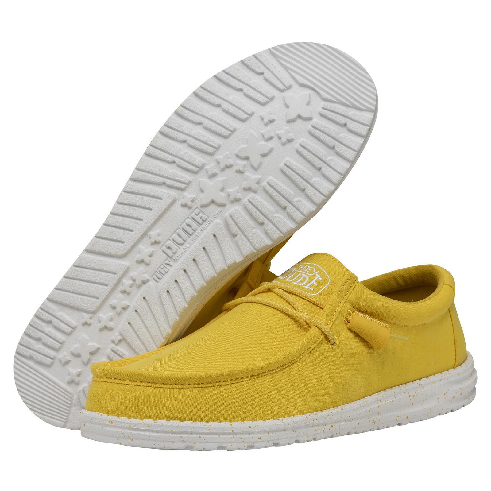 Туфли HEYDUDE Wally Slub Canvas Moc Toe для мужчин, фото №3